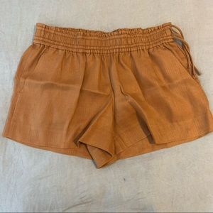 J Crew linen shorts in size S